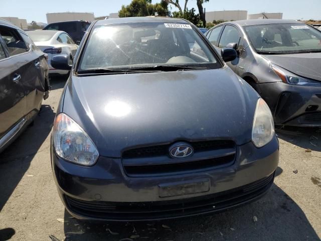 2010 Hyundai Accent Blue