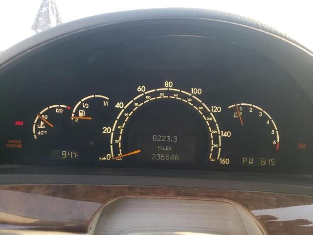 2000 Mercedes-Benz S 500