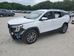 Salvage cars for sale at North Billerica, MA auction: 2022 GMC Terrain SLT