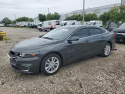 Salvage cars for sale at Franklin, WI auction: 2018 Chevrolet Malibu LT