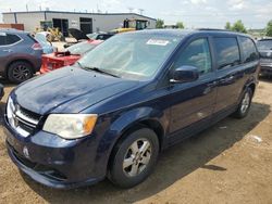 Salvage cars for sale at Elgin, IL auction: 2012 Dodge Grand Caravan SXT