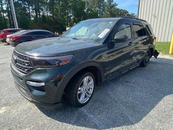 Salvage cars for sale at Seaford, DE auction: 2022 Ford Explorer XLT