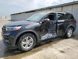 Salvage cars for sale at Fresno, CA auction: 2021 Ford Explorer XLT