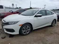 Salvage cars for sale at Dyer, IN auction: 2017 Honda Civic LX