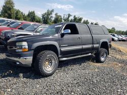 Chevrolet salvage cars for sale: 2002 Chevrolet Silverado K2500 Heavy Duty