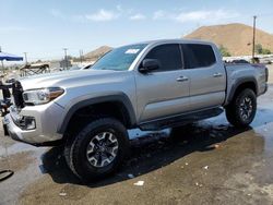 Salvage cars for sale at Colton, CA auction: 2019 Toyota Tacoma Double Cab