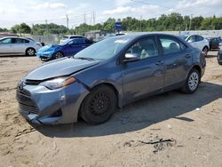 Salvage cars for sale at Baltimore, MD auction: 2018 Toyota Corolla L