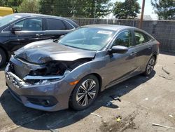 Honda salvage cars for sale: 2018 Honda Civic EXL