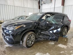 Salvage cars for sale at Franklin, WI auction: 2021 Toyota Highlander Hybrid Platinum