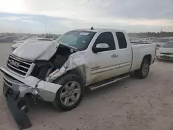 Salvage cars for sale at Houston, TX auction: 2012 GMC Sierra C1500 SLE