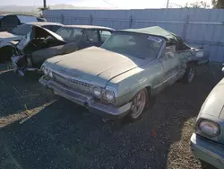 Salvage cars for sale at American Canyon, CA auction: 1963 Chevrolet Impala