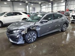 Salvage cars for sale at Ham Lake, MN auction: 2019 Honda Civic LX