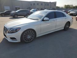 Salvage cars for sale at Wilmer, TX auction: 2017 Mercedes-Benz S 550