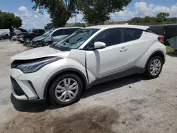 Salvage cars for sale at Orlando, FL auction: 2021 Toyota C-HR XLE