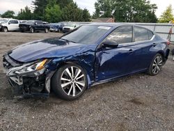 Nissan salvage cars for sale: 2019 Nissan Altima SR