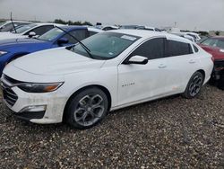 Salvage cars for sale at Houston, TX auction: 2022 Chevrolet Malibu LT