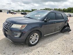 Ford Explorer salvage cars for sale: 2017 Ford Explorer XLT