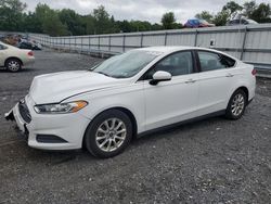 Salvage cars for sale at auction: 2016 Ford Fusion S