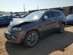 2018 Jeep Grand Cherokee Overland en venta en Colorado Springs, CO