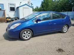 Salvage cars for sale from Copart Lyman, ME: 2009 Toyota Prius