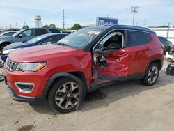 Jeep salvage cars for sale: 2018 Jeep Compass Limited