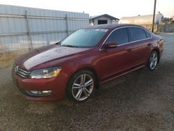 Salvage cars for sale at Anderson, CA auction: 2015 Volkswagen Passat SE