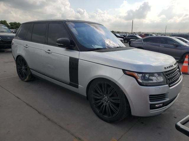 2016 Land Rover Range Rover HSE