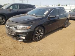 Salvage cars for sale at Elgin, IL auction: 2018 Chevrolet Malibu LT