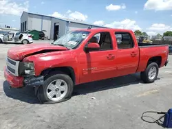 Salvage trucks for sale at Tulsa, OK auction: 2011 Chevrolet Silverado C1500 LTZ