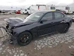 Salvage vehicles for parts for sale at auction: 2021 Alfa Romeo Giulia Sport