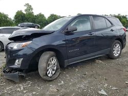 Carros salvage a la venta en subasta: 2021 Chevrolet Equinox LS