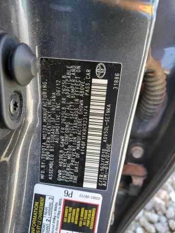 2012 Toyota Camry Base