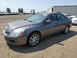 Honda Accord ex salvage cars for sale: 2007 Honda Accord EX