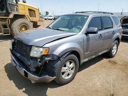 Ford salvage cars for sale: 2008 Ford Escape XLT