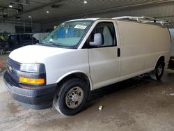 Salvage trucks for sale at Candia, NH auction: 2021 Chevrolet Express G3500