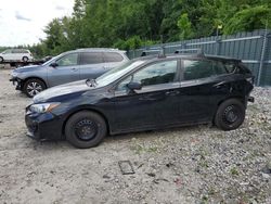 Salvage cars for sale at Candia, NH auction: 2018 Subaru Impreza