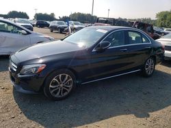 Mercedes-Benz salvage cars for sale: 2015 Mercedes-Benz C 300 4matic