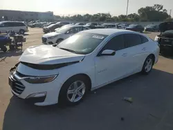 Salvage cars for sale at Wilmer, TX auction: 2022 Chevrolet Malibu LT