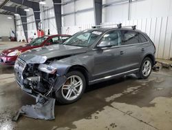 Salvage cars for sale at Ham Lake, MN auction: 2014 Audi Q5 Premium Plus