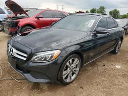 Carros dañados por inundaciones a la venta en subasta: 2018 Mercedes-Benz C 300 4matic