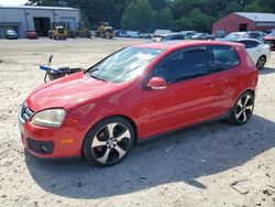 Salvage cars for sale at Mendon, MA auction: 2006 Volkswagen New GTI