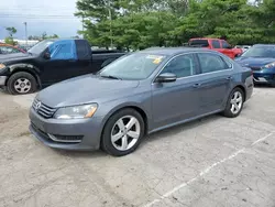 Volkswagen salvage cars for sale: 2013 Volkswagen Passat SE