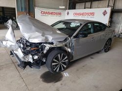 Nissan salvage cars for sale: 2021 Nissan Altima SR