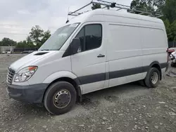 Salvage cars for sale from Copart Waldorf, MD: 2009 Freightliner Sprinter 3500