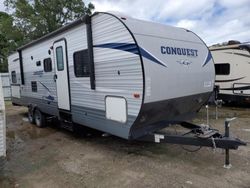 Salvage trucks for sale at Conway, AR auction: 2019 Gulf Stream Conquest