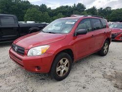 Salvage cars for sale at Mendon, MA auction: 2008 Toyota Rav4