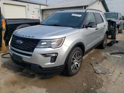 2018 Ford Explorer Sport en venta en Pekin, IL