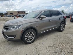 Lincoln mkx Select salvage cars for sale: 2017 Lincoln MKX Select