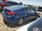 2015 Hyundai Elantra SE