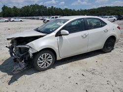 Toyota Corolla l salvage cars for sale: 2018 Toyota Corolla L